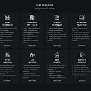 COMRAN home renovation website services section thumbnail