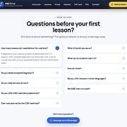 Driving instructor website FAQ section thumbnail